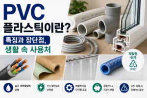 PP, PE, PET 플라스틱 차이와 용도 총정리
