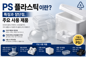 PS 플라스틱이란? 특징과 장단점, 주요 사용 제품