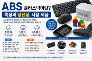 ABS 플라스틱이란? 특징과 장단점, 사용 제품