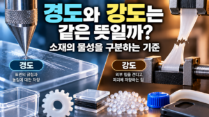 소재의 물성을 구분하는 기준
