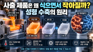 플라스틱 성형 수축의 원리