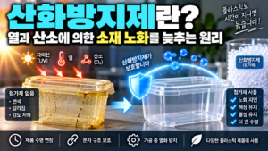 열과 산소에 의한 소재 노화를 늦추는 원리